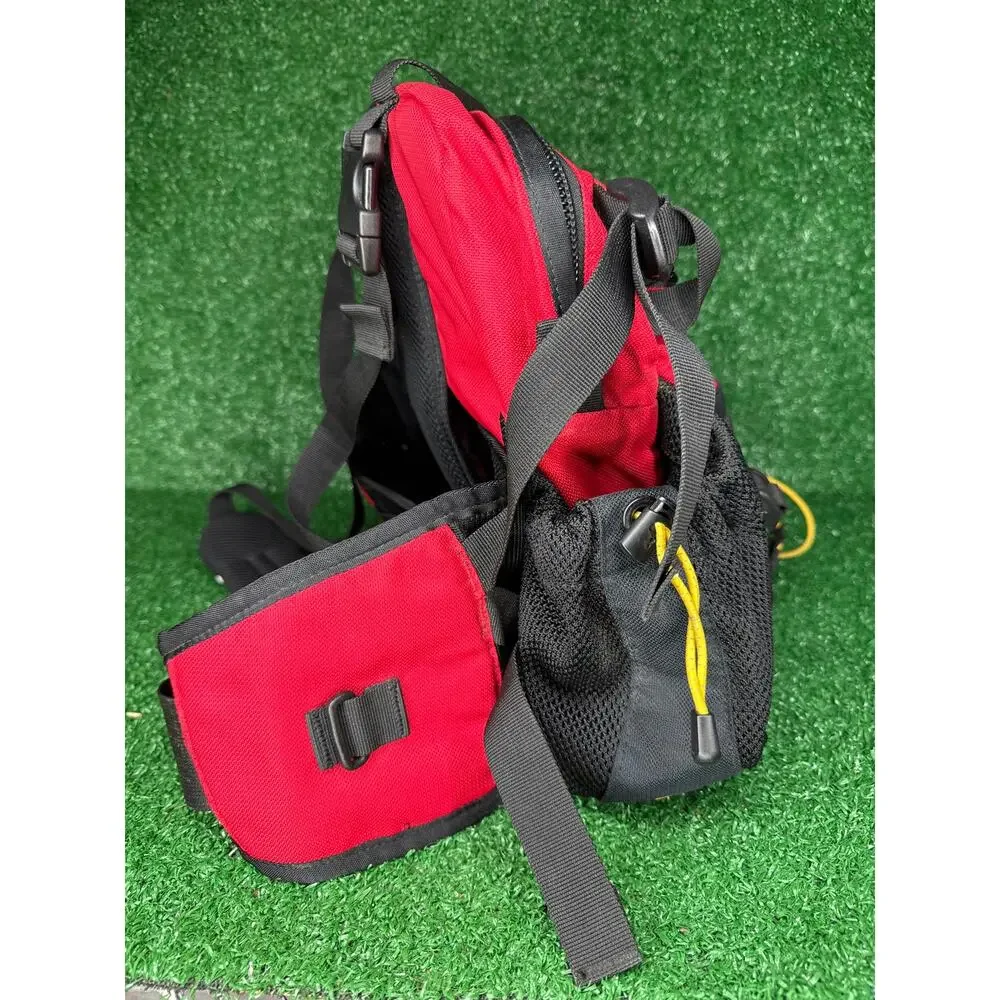 Mountainsmith Day Lumbar Pack With YKK Black and Red Adjustable Straps